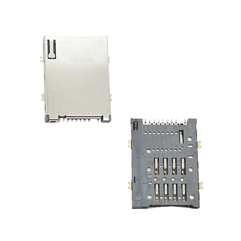 SIM Card Connector PUSH PUSH 8P 1PH1.85mm without Post :ERYAYIM-074B
