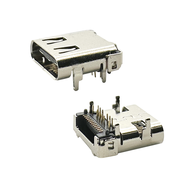 24P DIP+SMD L=10.0mm USB 3.1 type C connector female socket :ERYAY424